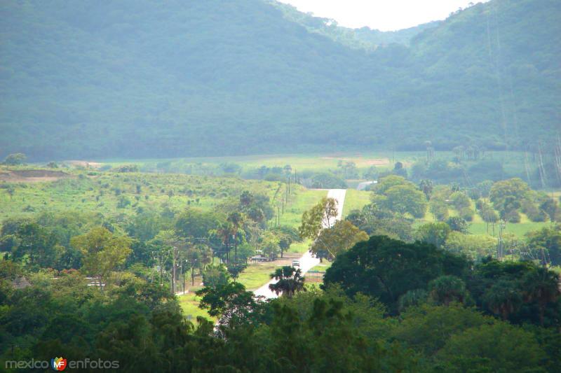 Vista panorámica hacia El Crucero del Toro Nuevo Morelos, Tamaulipas