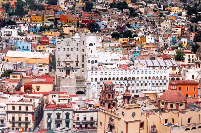 Vista panorámica de Guanajuato