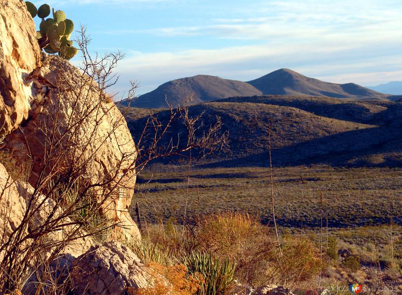 Paisaje cerca de las Grutas de Coyame