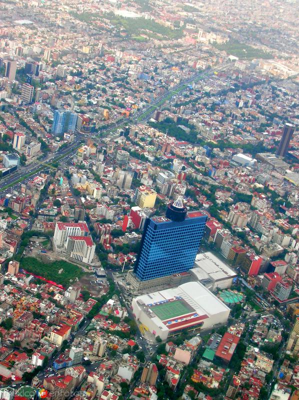 Vista aérea sobre el World Trade Center