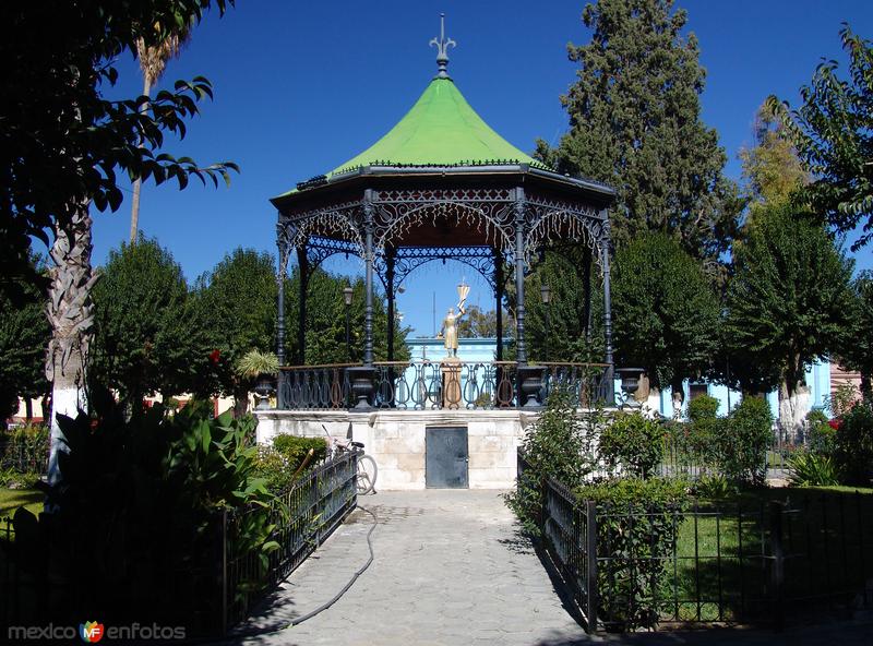 Kiosco de la plaza principal