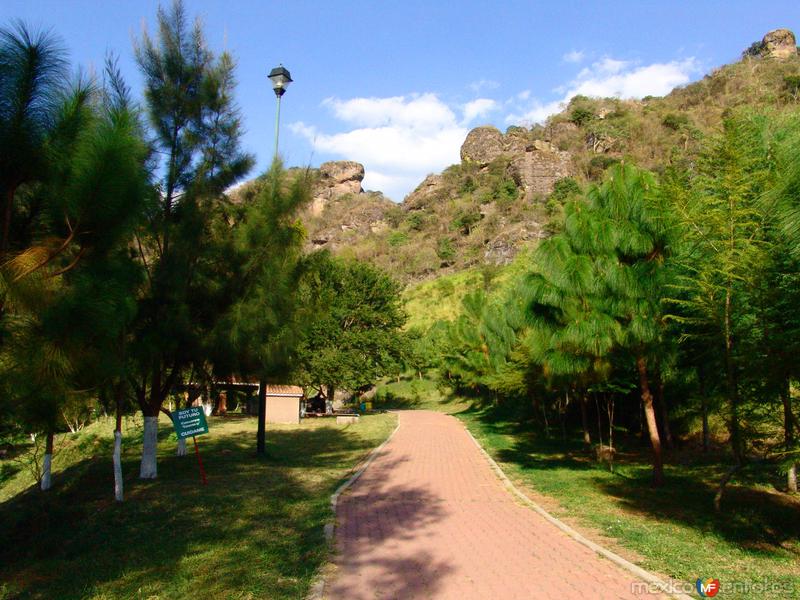 Pasillo del Parque Ecológico Las Peñas