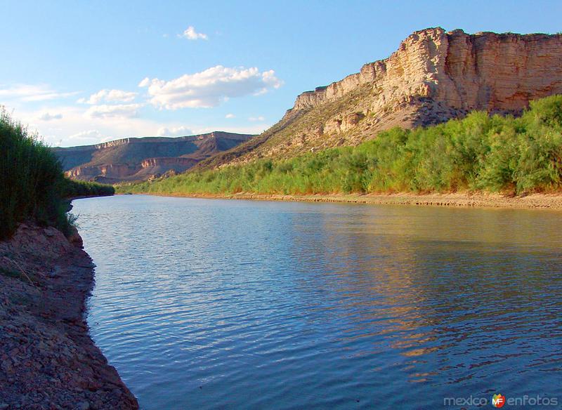 Vista del Río Bravo