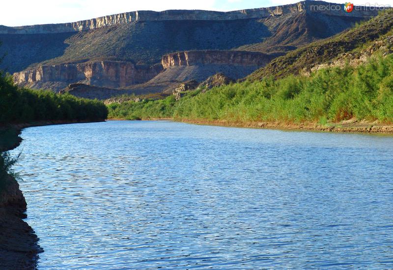 Vista del Río Bravo