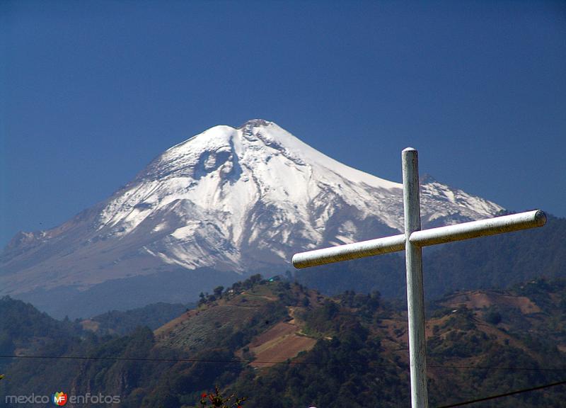 Cruz y el Pico de Orizaba