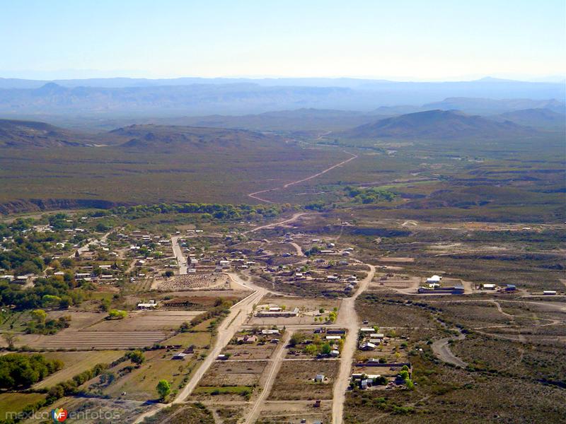 Vista aérea de Manuel Benavides