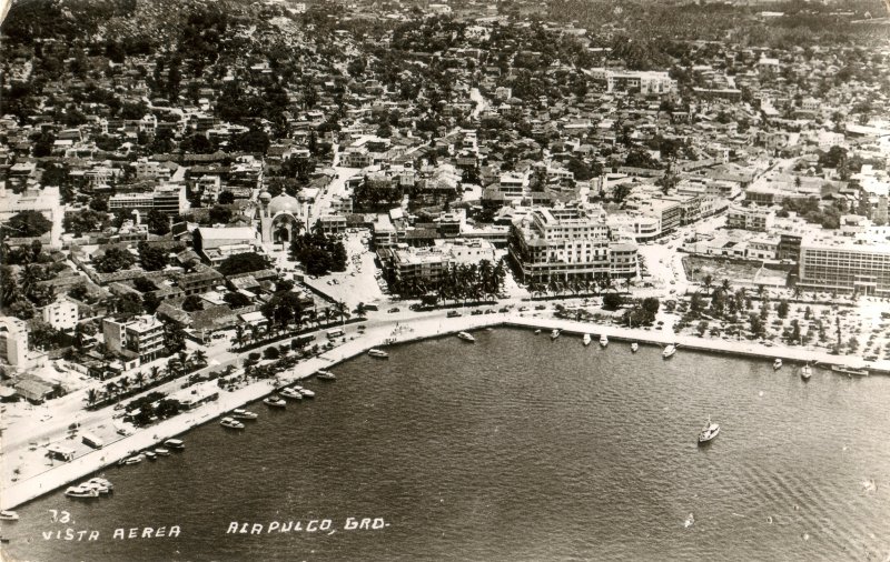 Vista aérea de Acapulco