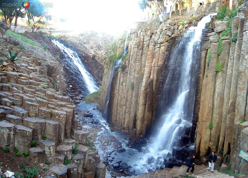 Fotos de Huasca de Ocampo, Hidalgo, México: Prismas Basálticas