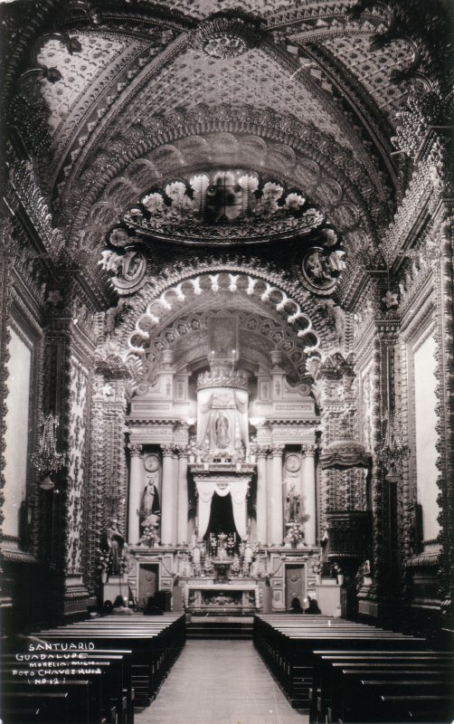 Interior del Santuario de Guadalupe