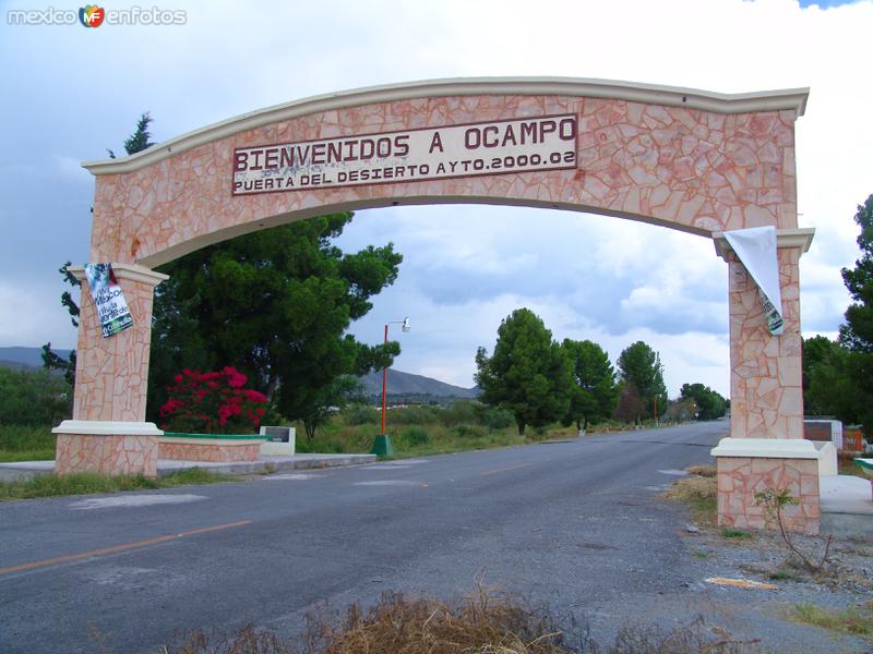 Entrada a Ocampo