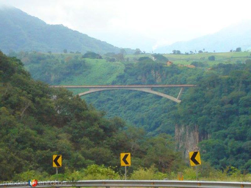 Puente en la carretera a Talpa