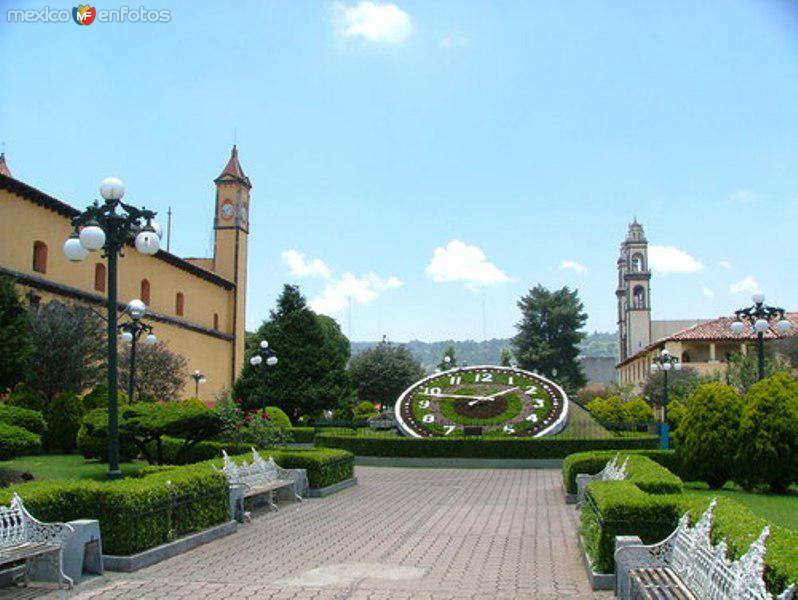 Plaza central de Zacatlan