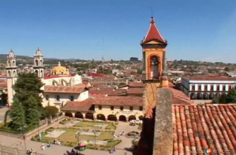 Panoramica de la plaza central