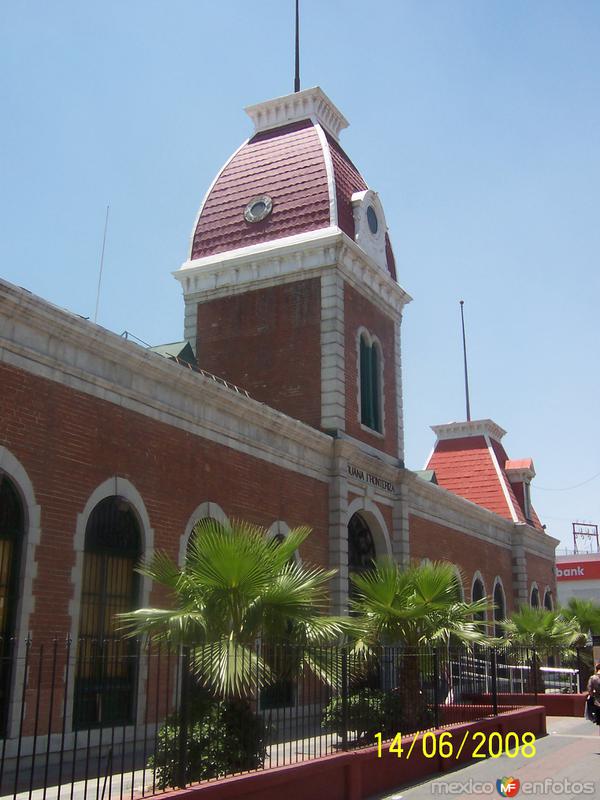 Ex Aduana Fronteriza, fachada principal