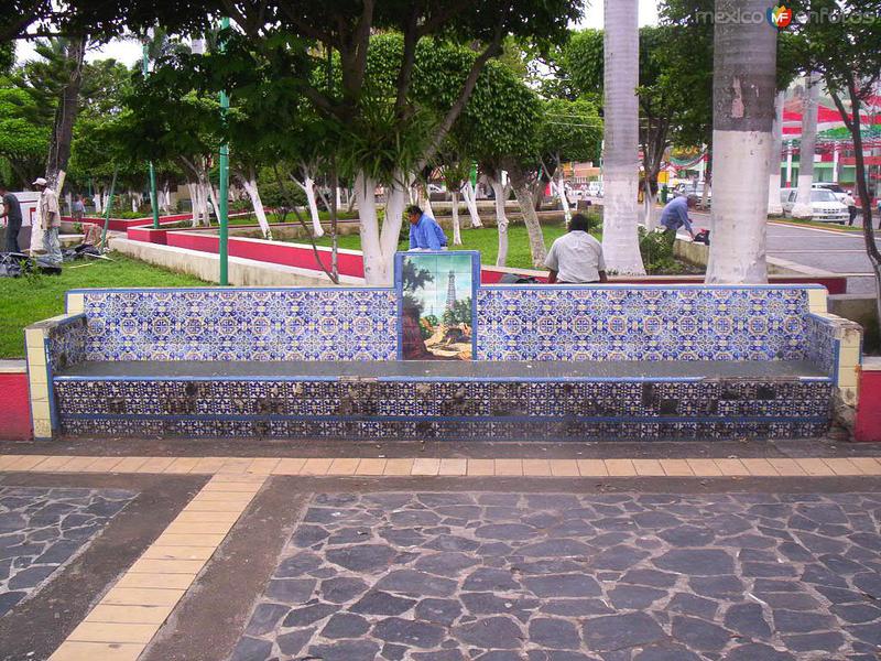 Banca en el Parque Juárez