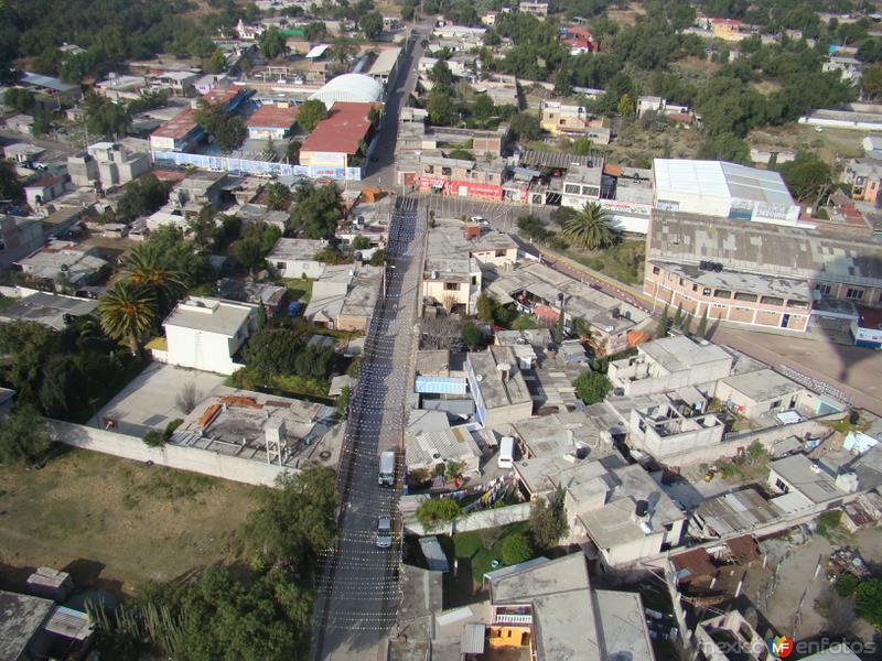 Vista aérea de Teotihuacán