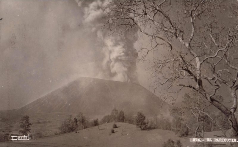 Erupción del Volcán Paricutín