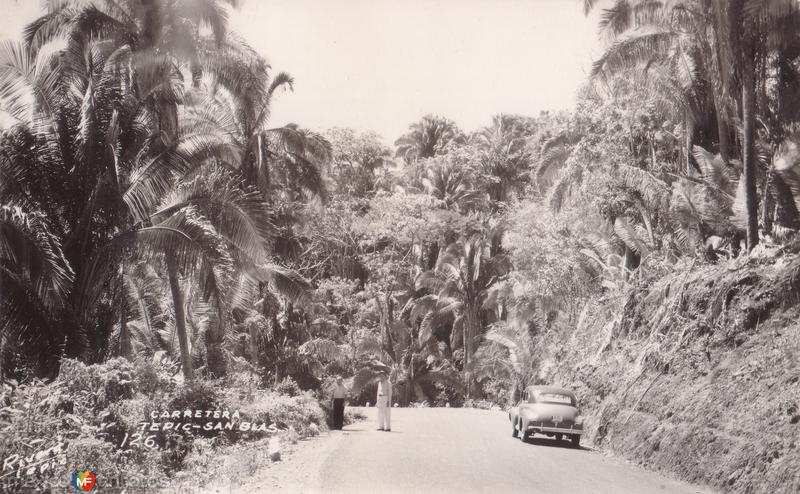 Carretera Tepic - San Blas