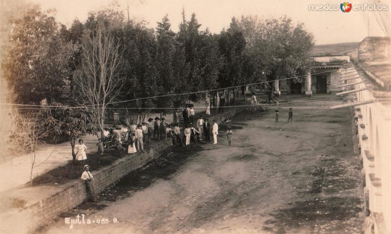 Una calle de Ejutla