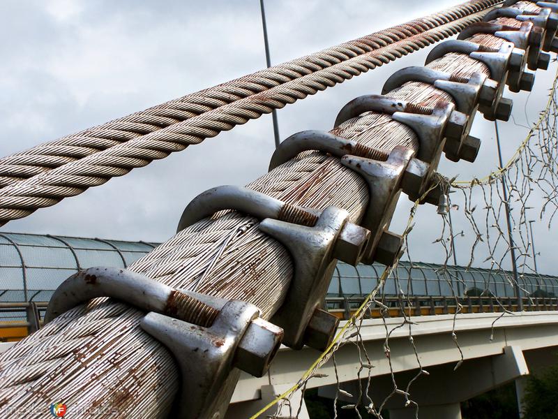 Sostenes del puente internacional