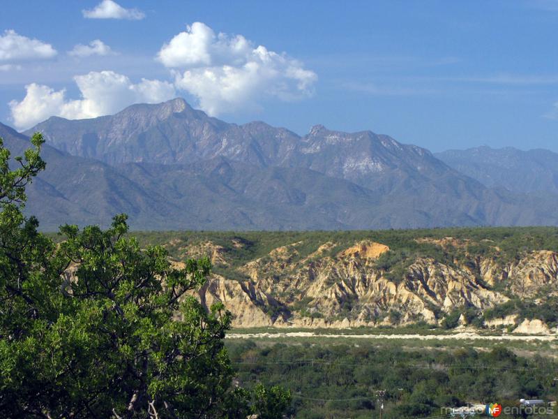 Vista hacia la Sierra La Laguna