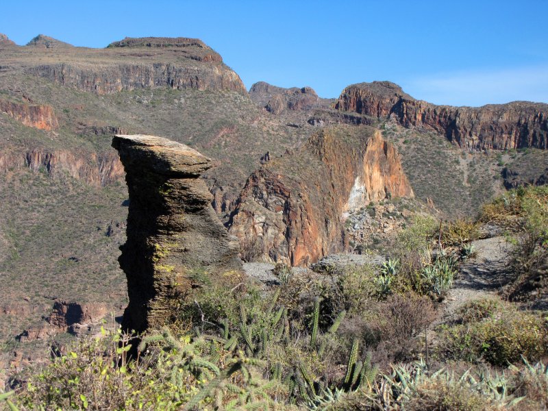 Paisajes de la Sierra de San Francisco