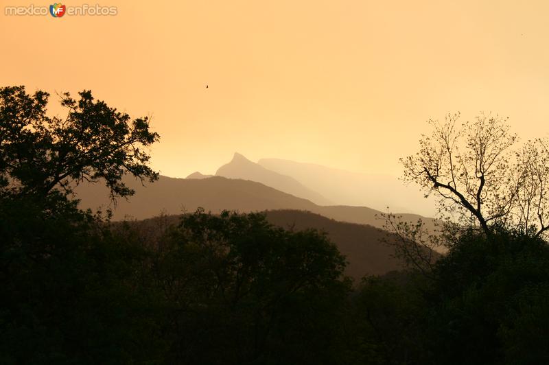 SANTIAGO DURANTE EL INCENDIO EN LA SIERRA EN MARZO DEL 2008