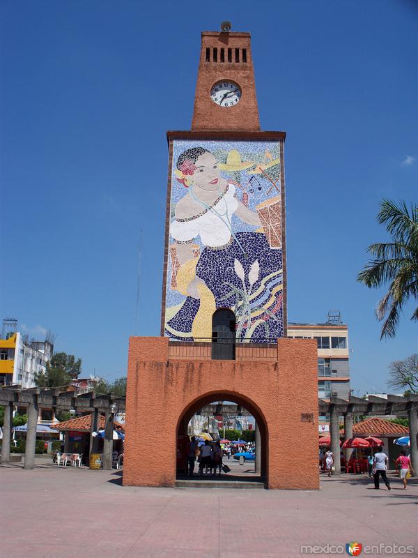 RELOJ del parque independencia de cardenas tabasco mexico