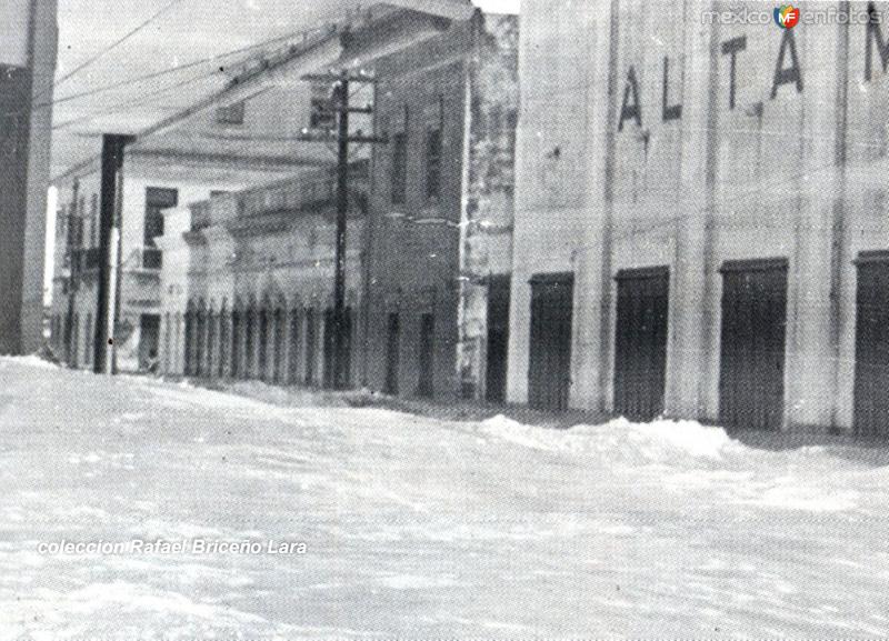 calle Aquiles Serdan y Altamira Martes 4 de Oct. 1955