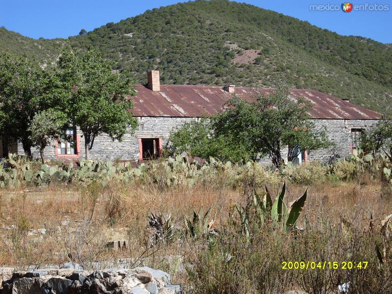 vieja casa en el cobre