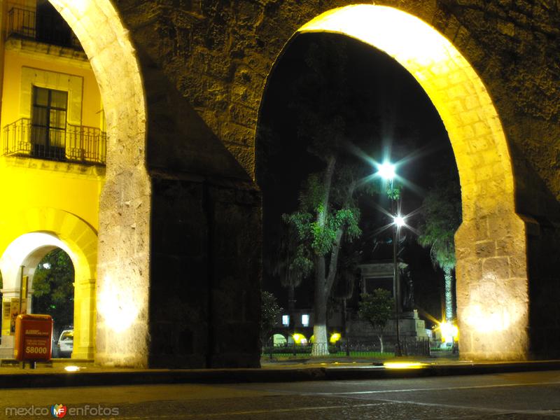 Plaza del caballito desde el acueducto