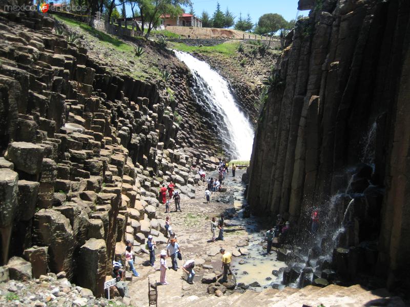 Fotos de Huasca de Ocampo, Hidalgo, México: Prismas Basalticos en Santa María Regla