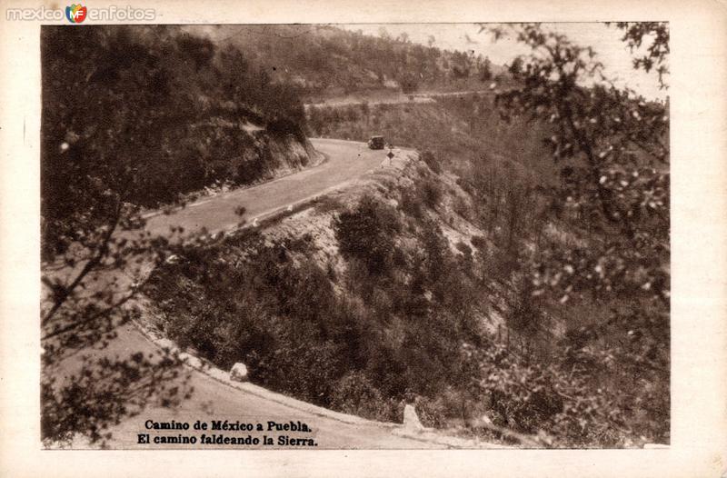 Camino de la Ciudad de México a Puebla