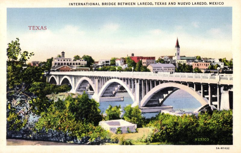 Puente internacional entre Laredo, Texas y Nuevo Laredo, Tamaulipas