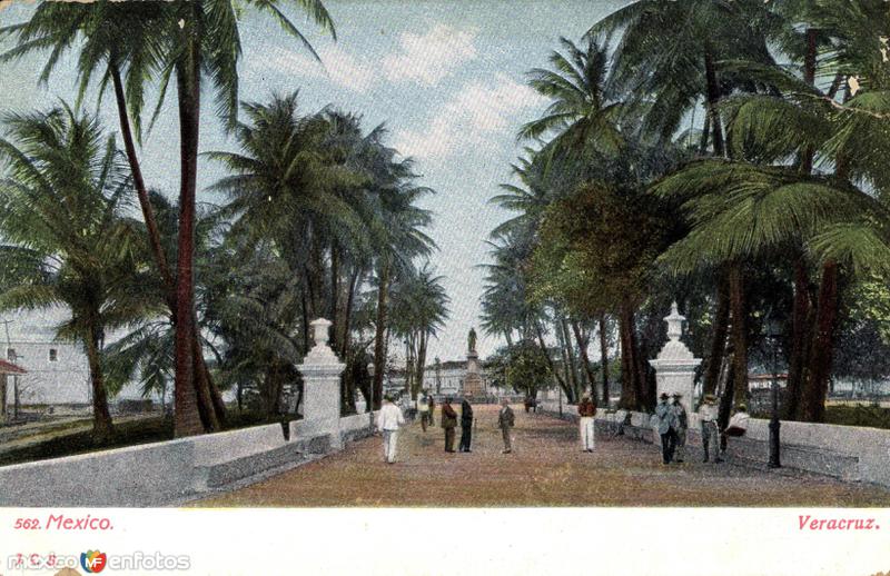 Una plaza de Veracruz