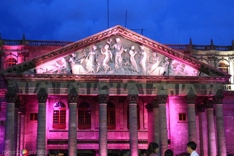 Teatro Degollado, iluminado