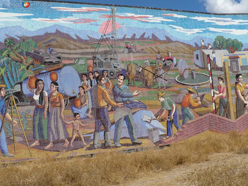 Mural de Hacienda Pazquel- Tepeyac