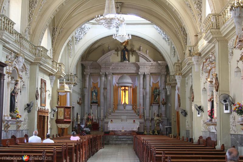 Interior de la Iglesia de Ixtlán