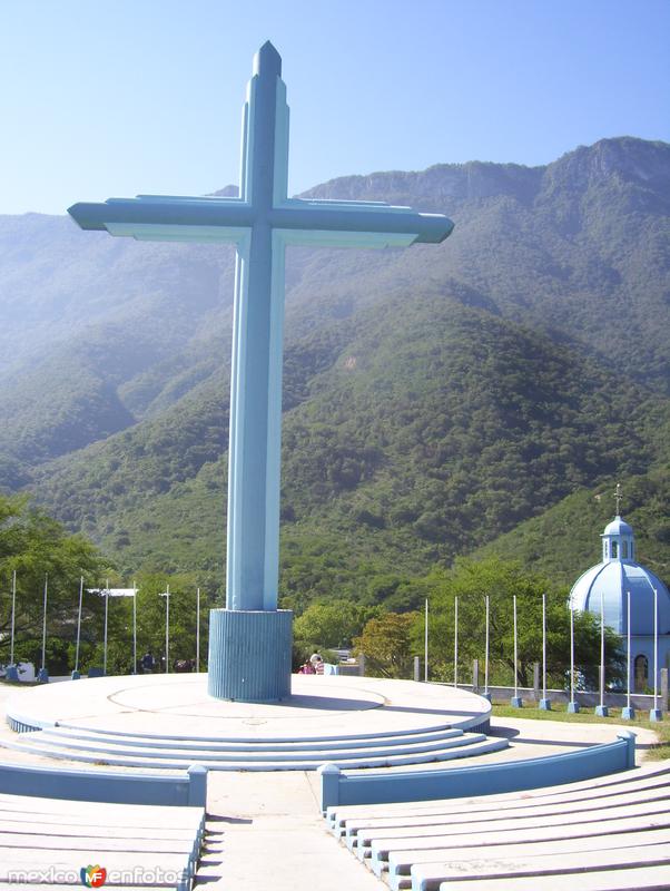 Exterior de la iglesia. El Chorrito,Mpio de Hidalgo,Tam.2009