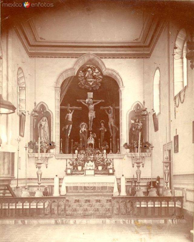 Capilla de la Hacienda de Los Cerritos del S. C. Interior