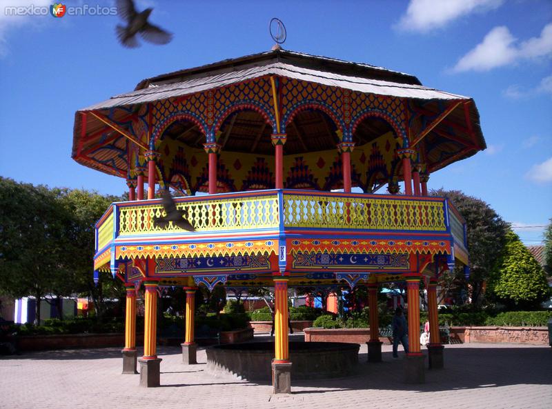 Quiosco del Siglo XIX, Chignahuapan, Puebla.