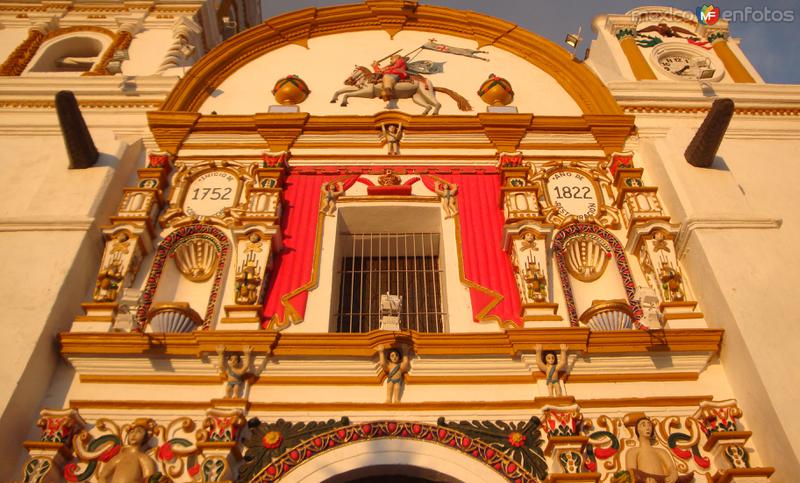 Fachada de la Parroquia. Chignahuapan.