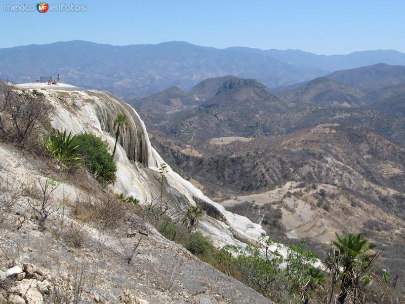 Cascadas petreas de Hierve el Agua