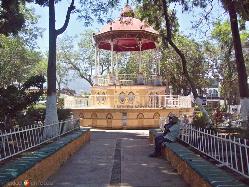 kiosko en Plaza Principal