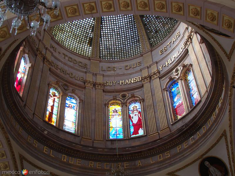 Interior del templo.