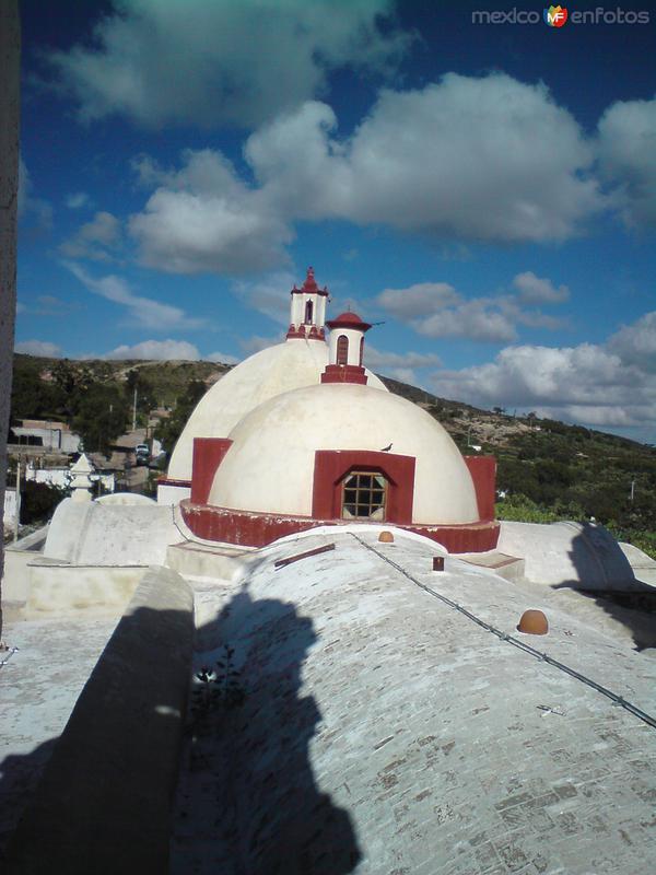 cupulas del templo de tlaxcalita