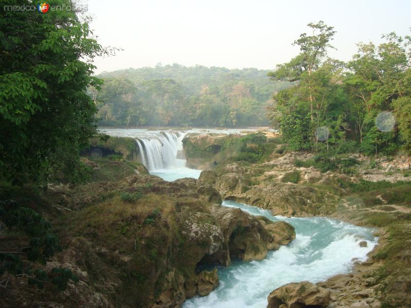 cascada principal las nubes