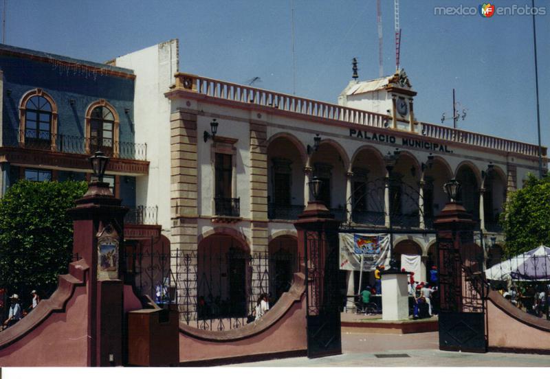 Vista del Palacio municipal de San Francisco del Rincón, Guanajuato