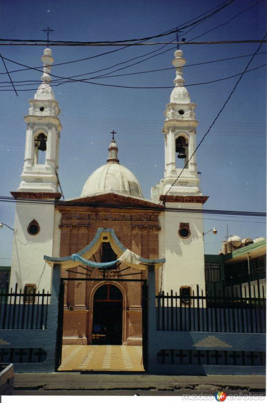 Portada de cantera en templo de San Francisco del Rincón, Guanajuato