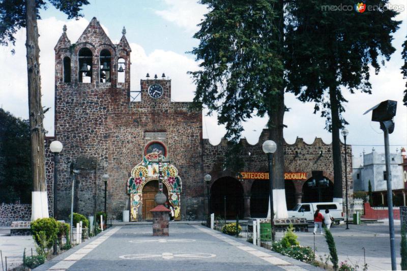 Atrio y parroquia de San Mateo Atenco, Edo. de México